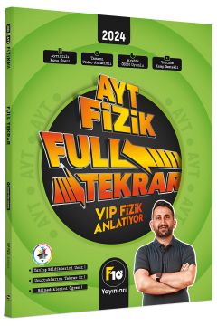 F10 Yayınları YKS AYT Fizik Full Tekrar Video Ders Kitabı - VİP Fizik