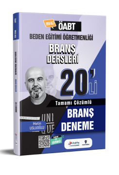 Dizgi Kitap 2027 MEB-AGS ÖABT Altın Gol Besyo Beden Eğitimi Öğretmenliği Branş Dersleri PDF Çözümlü 20 Deneme - Metin Usluoğlu