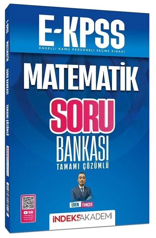 2026 EKPSS Matematik Soru Bankası Çözümlü - Eren Tunçer İndeks Akademi Yayıncılık