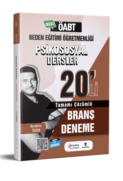 Dizgi Kitap 2027 MEB-AGS ÖABT Altın Gol Besyo Beden Eğitimi Öğretmenliği Psikososyal Dersler PDF Çözümlü 20 Deneme - İbrahim Ögür