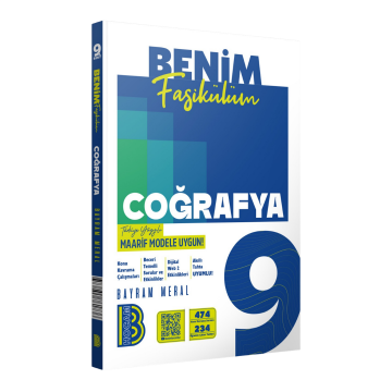 Benim Hocam Yayınları 9. Sınıf Coğrafya Benim Fasikülüm