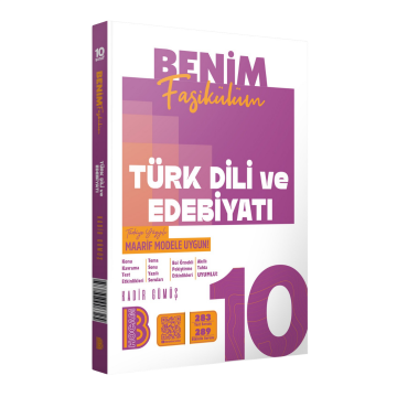 Benim Hocam Yayınları 10. Sınıf Türk Dili ve Edebiyatı Benim Fasikülüm