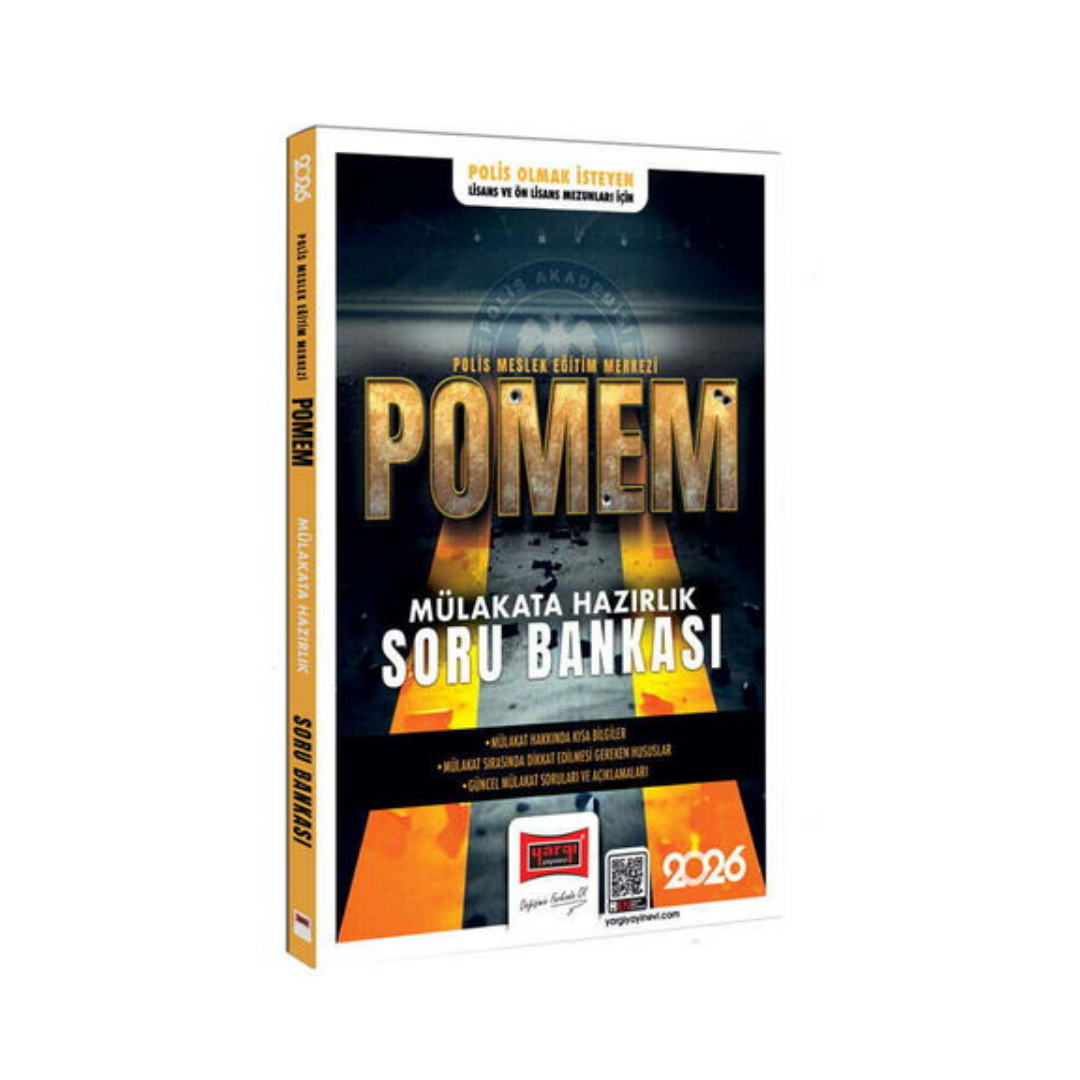 2026 POMEM Mülakata Hazırlık Soru Bankası Yargı Yayınları