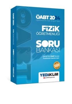 Yediiklim Yayınları 2024 ÖABT Fizik Öğretmenliği Tamamı Çözümlü Soru Bankası