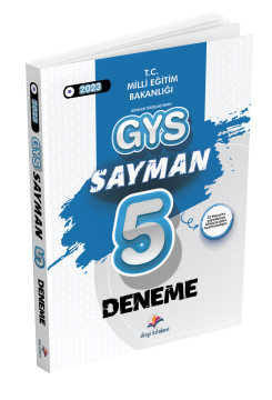 Dizgi Kitap MEB GYS Sayman 5 Deneme 2023
