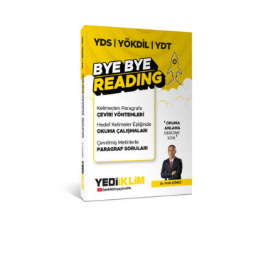 YDS YÖKDİL YDT Bye Bye Reading Yediiklim Yayınevi