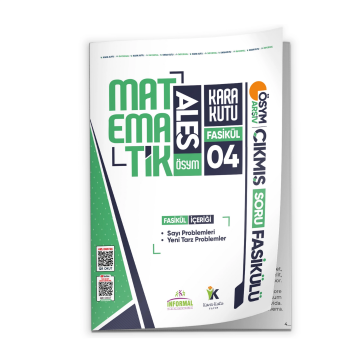 2026 ALES Matematik Kara Kutu 4.Fasikül ÖSYM Çıkmış Soru YENİ TARZ-SAYI PROBLEMLERİ  Modüler Set İnformal Yayınları