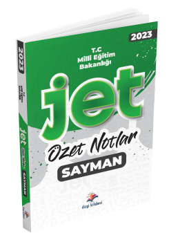 Dizgi Kitap MEB Sayman Jet Özet Notlar 2023