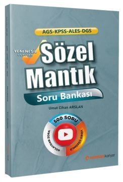 Uzman Kariyer KPSS MEB-AGS ALES DGS Sözel Mantık Soru Bankası Çözümlü - Umut Cihan Arslan Uzman Kariyer Yayınları