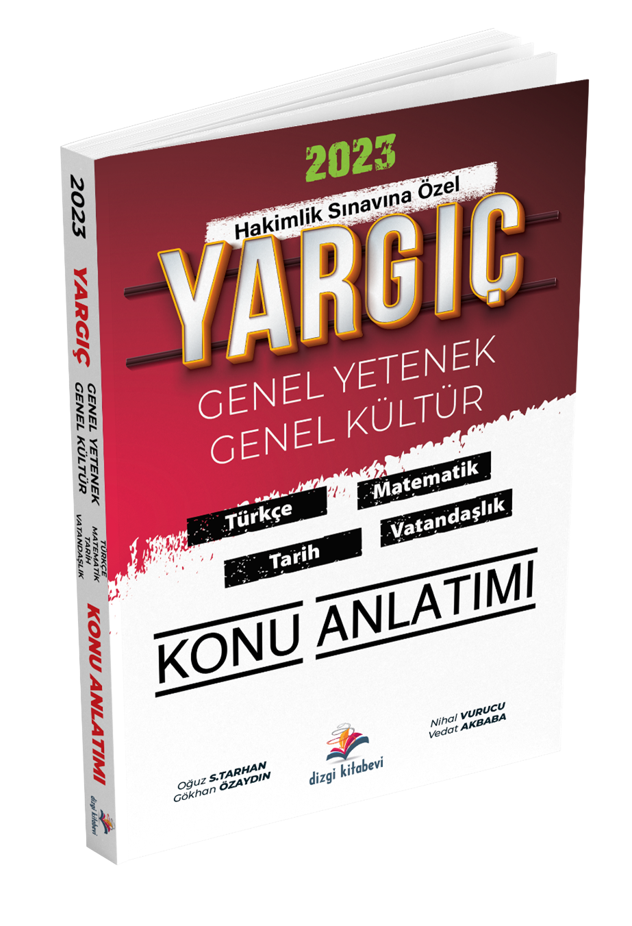 Dizgi Kitap Yargıç Hakimlik Genel Yetenek Genel Kültür Konu Anlatımı 4. Baskı 2023