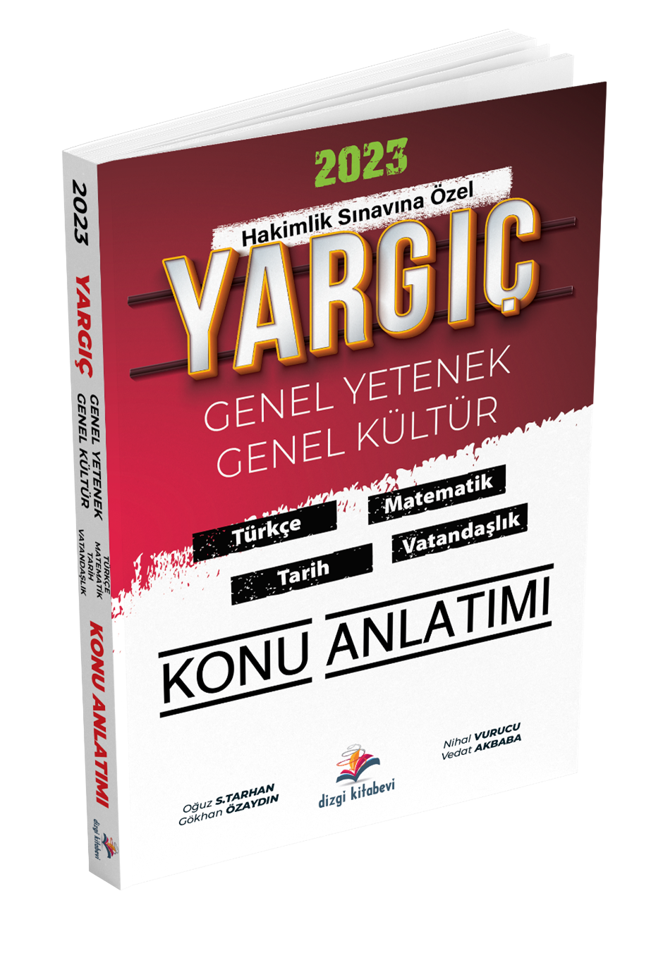 Dizgi Kitap Yargıç Hakimlik Genel Yetenek Genel Kültür Konu Anlatımı 4. Baskı 2023