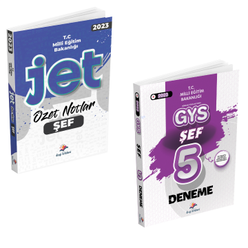Dizgi Kitap 2023 GYS Milli Eğitim Bakanlığı MEB Şef Jet Özet Notlar ve 5 Deneme
