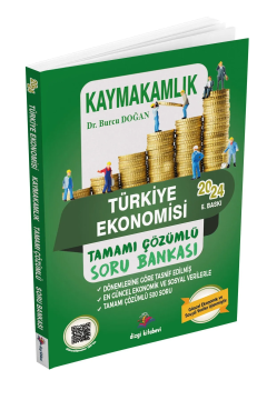 Dizgi Kitap 2024 Türkiye Ekonomisi Çözümlü Soru Bankası ve Çıkmış Sorular Burcu Doğan