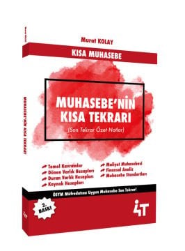 4T Yayınları KPSS A Grubu Muhasebenin Kısa Tekrarı - Murat Kolay