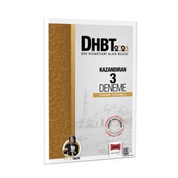 Yargı Yayınları 2026 DHBT Kazandıran Tamamı Çözümlü 3 Deneme