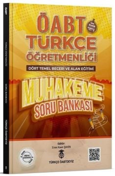 Türkçe ÖABTDEYİZ ÖABT Türkçe Dört Temel Beceri ve Alan Eğitimi Muhakeme Soru Bankası Dijital Çözümlü - Enes Kaan Şahin Türkçe ÖABTDEYİZ