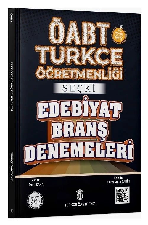 Türkçe ÖABTDEYİZ ÖABT Türkçe Edebiyat Seçki Branş Denemeleri Çözümlü - Asım Kara Türkçe ÖABTDEYİZ