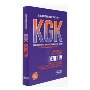 KGK Bağımsız Denetçilik Denetim Konu Anlatım Hazırlık Kitabı EST Yayınları