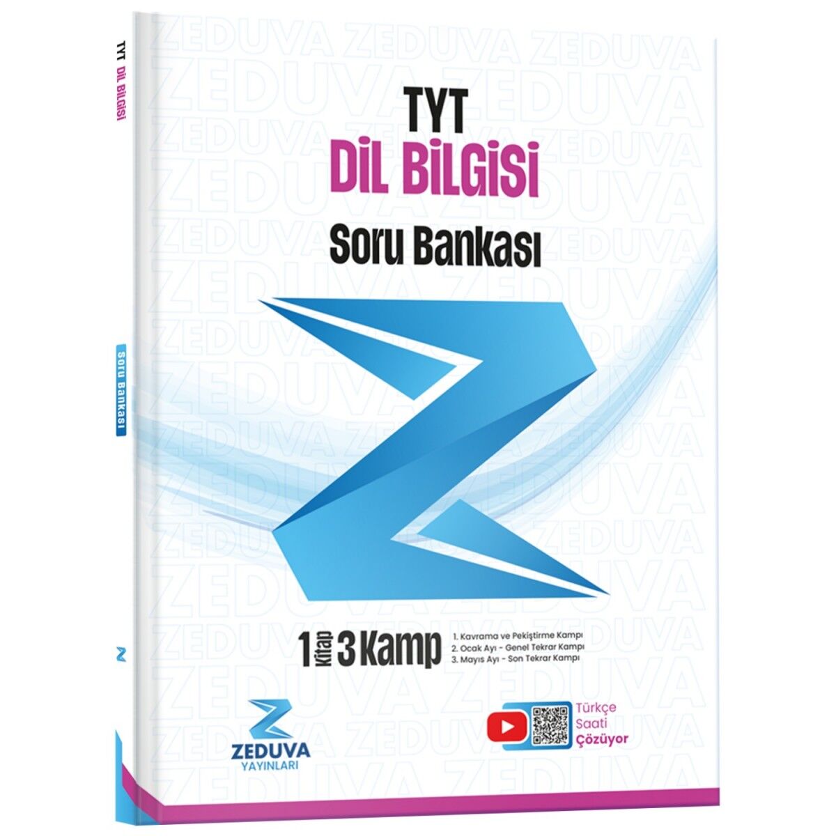 Türkçe Saati TYT Dil Bilgisi 1 Kitap 3 Kamp Soru Bankası Zeduva Yayınları