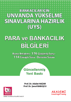 Bankacılar İçin Unvanda Yükselme Sınavlarına Hazırlık Para ve Banka Bilgileri