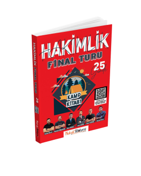 Dizgi Kitap Hukuk Atölyesi Final Turu 25 Günde Hakimlik Kamp Kitabı (Kamp Video Hediyeli)