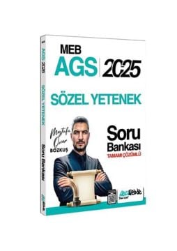 MEB AGS Sözel Yetenek Tamamı Çözümlü Soru Bankası HocaWebde Yayınları