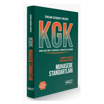 KGK Bağımsız Denetçilik Muhasebe Standartları Konu Anlatım Hazırlık Kitabı EST Yayınları