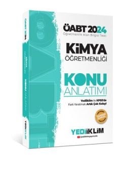 Yediiklim Yayınları 2024 ÖABT Kimya Öğretmenliği Konu Anlatımı