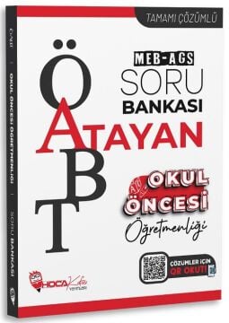 Hoca Kafası ÖABT MEB-AGS Okul Öncesi Öğretmenliği Atayan Soru Bankası Çözümlü Hoca Kafası Yayınları - İADESİZ