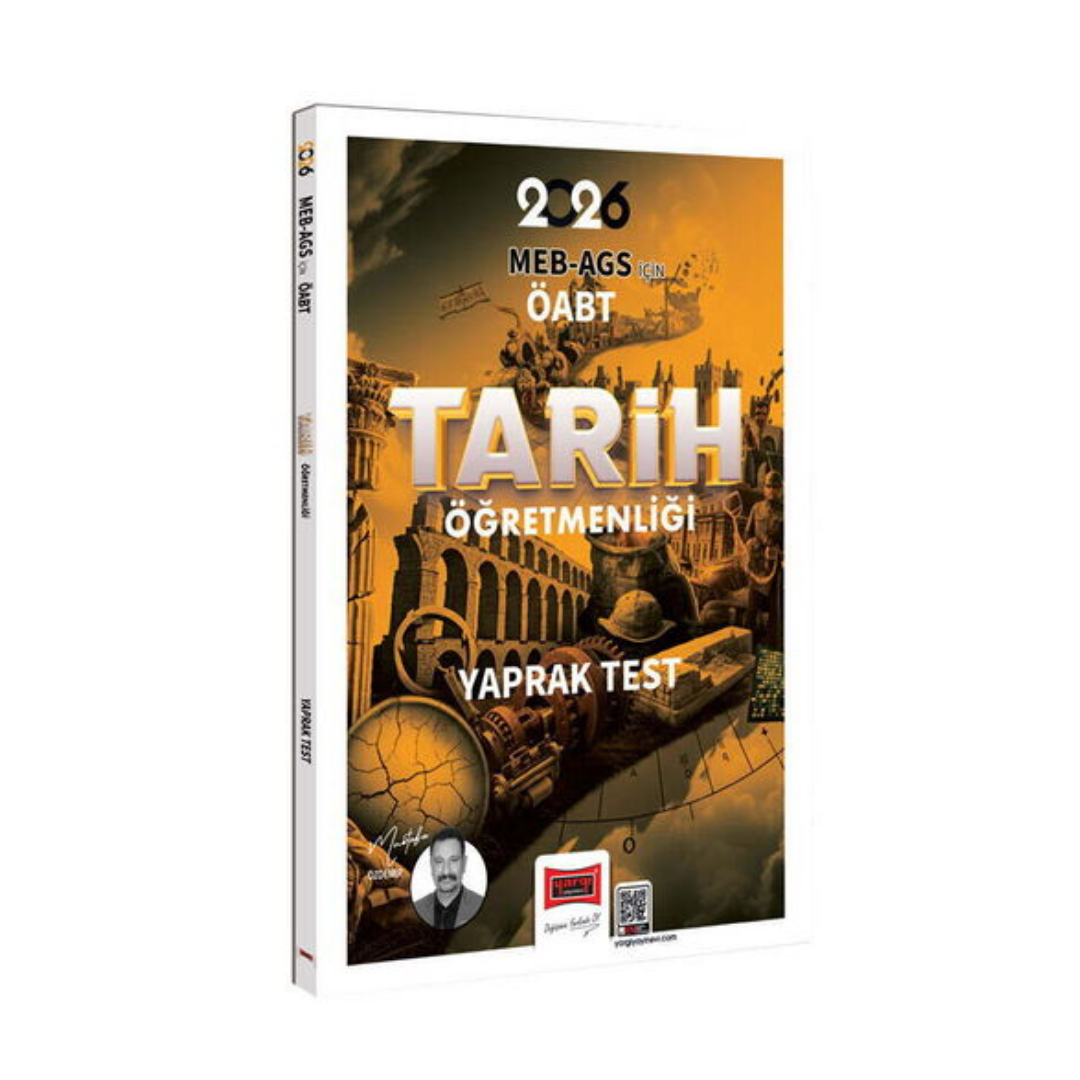 2026 MEB-AGS ÖABT Tarih Öğretmenliği Yaprak Test Yargı Yayınları