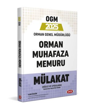 Orman Genel Müdürlüğü 2025 Orman Muhafaza Memuru Mülakat Data Yayınları