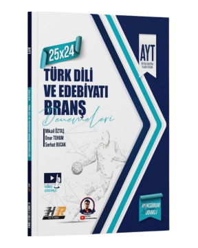Hız ve Renk Yayınları AYT Türk Dili ve Edebiyatı 25 x 24 Denemeleri