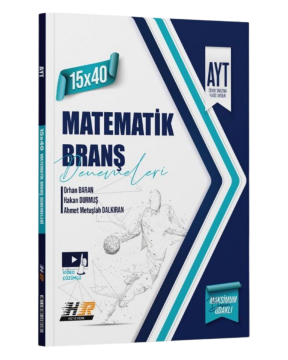 Hız ve Renk Yayınları AYT Matematik 15 x 40 Denemeleri