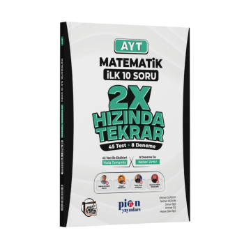 Pion Yayınları AYT Matematik Ders Platosu İlk 10 Soru 2X Hızında Tekrar