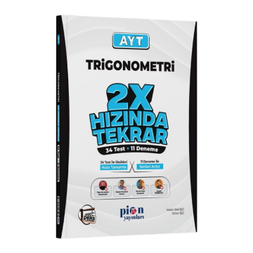 Pion Yayınları AYT Trigonometri Ders Platosu 2X Hızında Tekrar