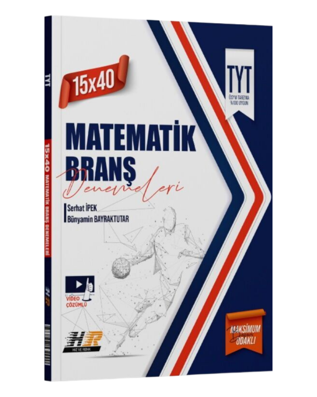 Hız ve Renk Yayınları TYT Matematik 15 x 40 Denemeleri