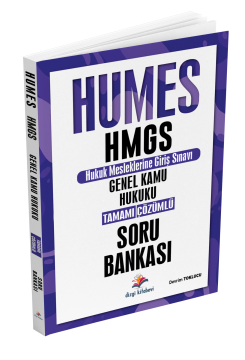 Dizgi Kitap 2025 Humes HMGS Genel Kamu Hukuku Tamamı Çözümlü Soru Bankası