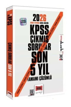 Yargı Yayınları 2026 KPSS GK-GY Tüm Dersler Tamamı Çözümlü Son 5 Yıl Çıkmış Sorular