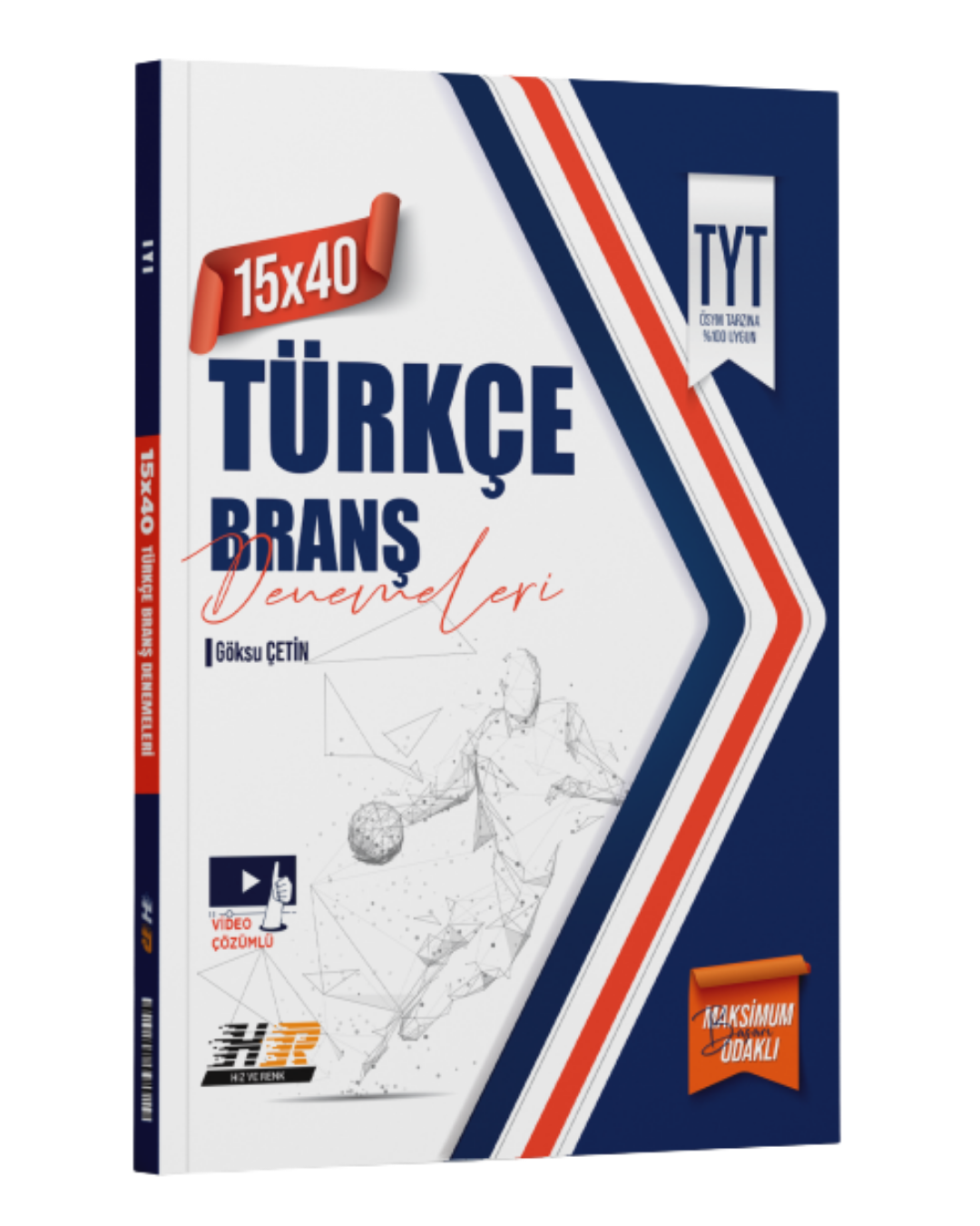 Hız ve Renk Yayınları TYT Türkçe 15 x 40 Denemeleri