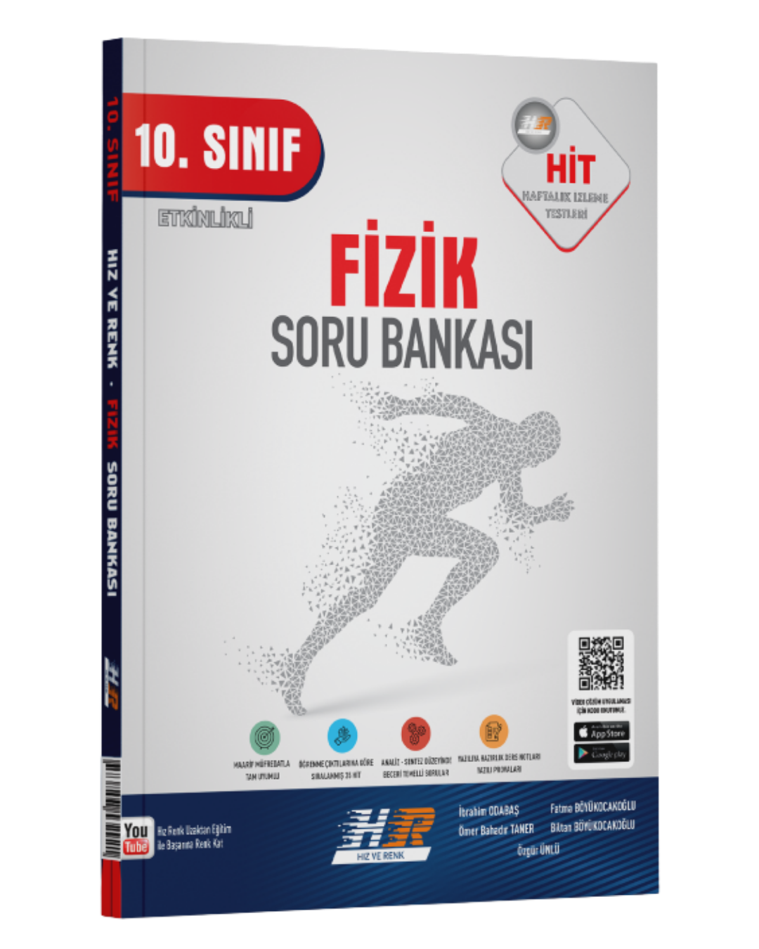 Hız ve Renk Yayınları 10. Sınıf Fizik HİT Soru Bankası