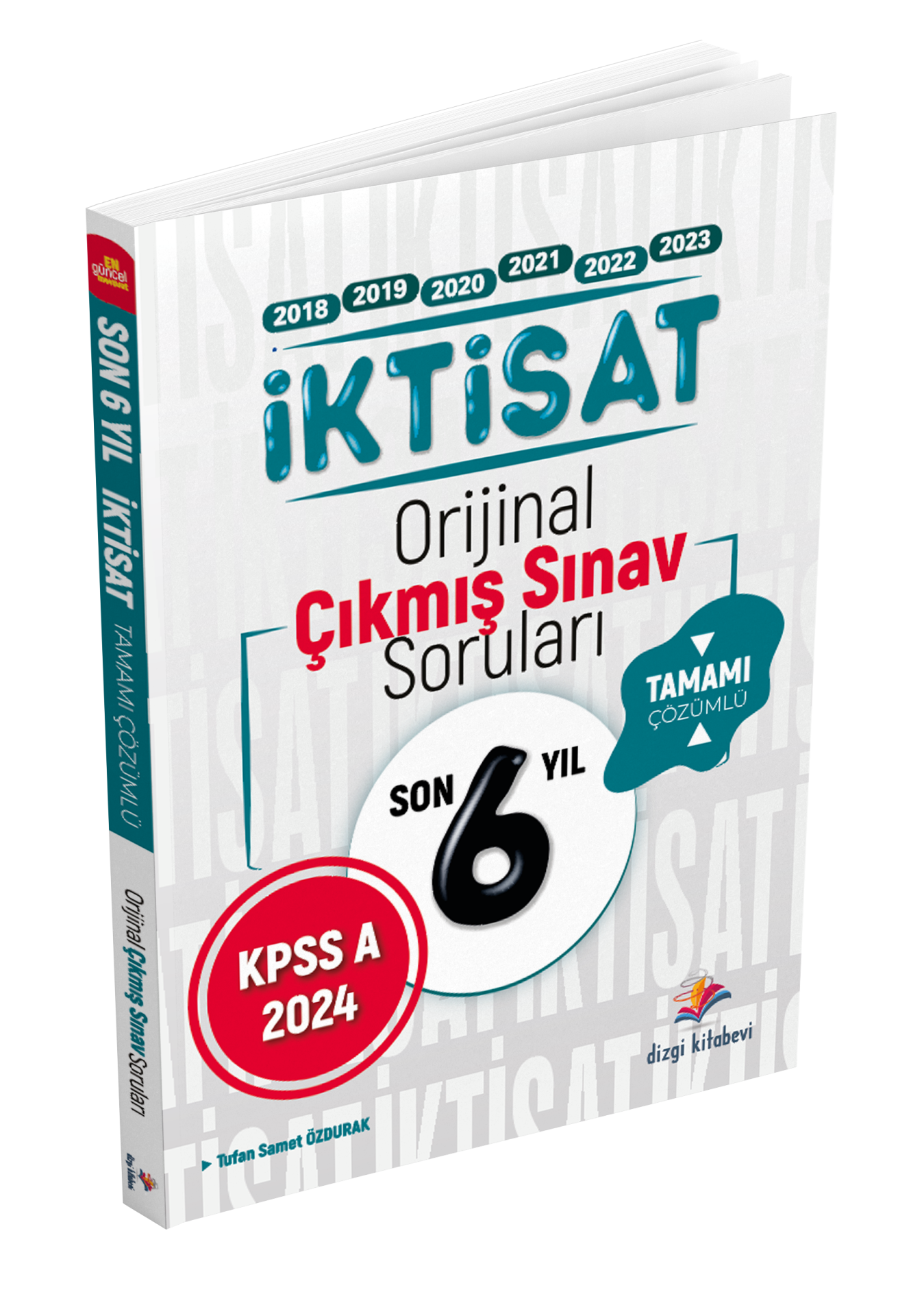 Dizgi Kitap KPSS A İktisat Son 6 Yıl Tamamı Çözümlü Orijinal Çıkmış Sorular 2024