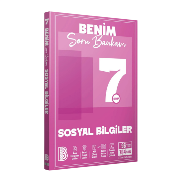 Benim Hocam Yayınları 7. Sınıf Sosyal Bilgiler Benim Soru Bankam