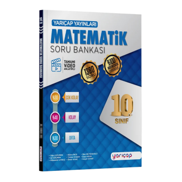 YarıÇap Yayınları 10. Sınıf Matematik Soru Bankası