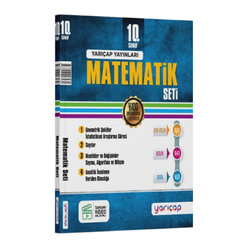 YarıÇap Yayınları 10. Sınıf Matematik Seti