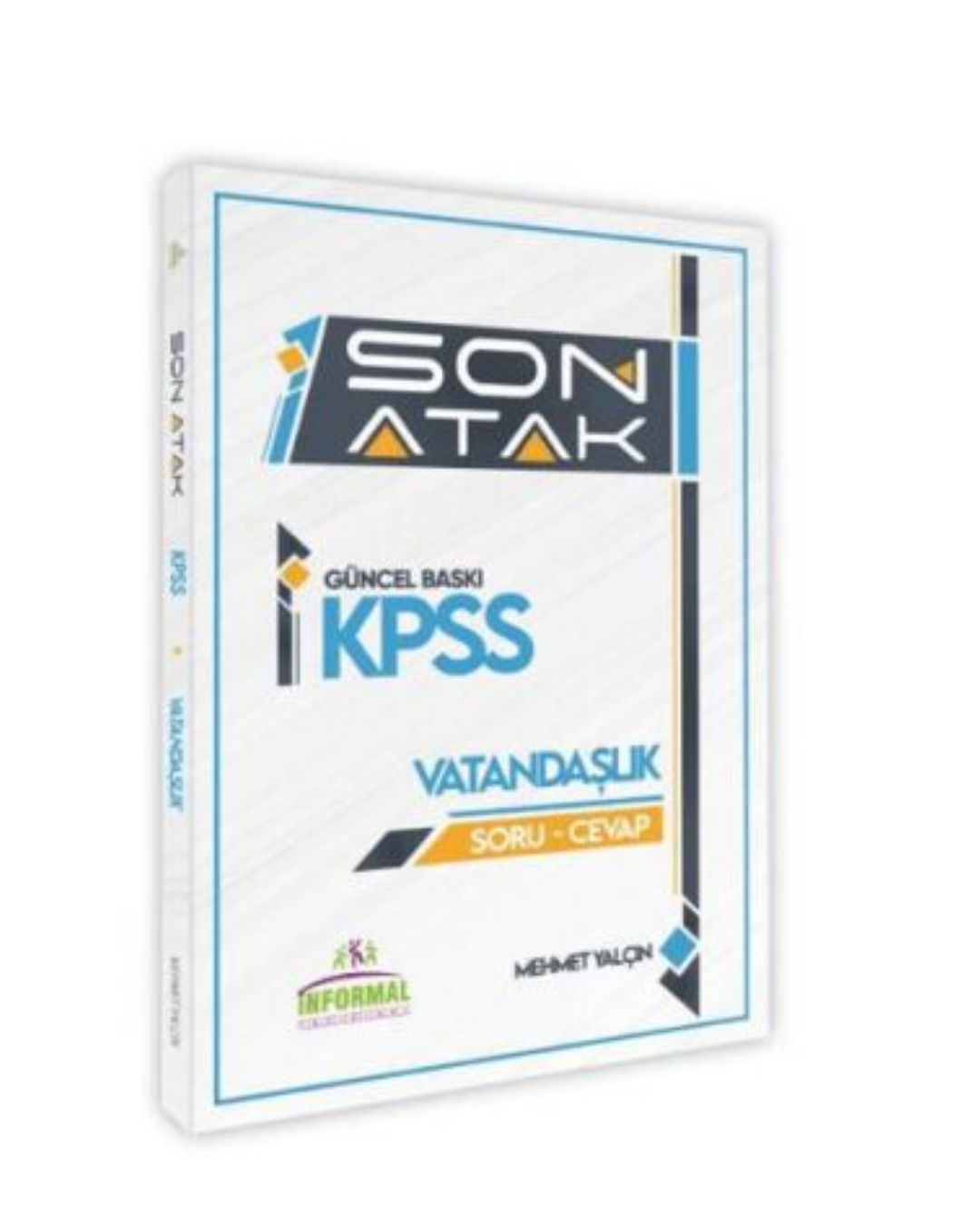 2025 KPSS Vatandaşlık Son Atak SORU-CEVAP Pratik Bilgi CEP BOY Kitabı İnformal Yayınları