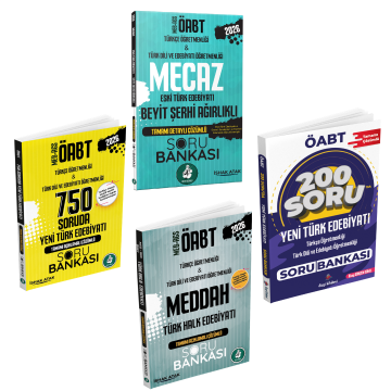 2026 Meb Ags ÖABT Türk Dili ve Edebiyatı & Türkçe Öğretmenliği Tamamı Açıklamalı Çözümlü 4'lü Kazandıran Set