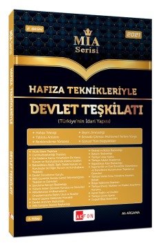 Mia Serisi Hafıza Teknikleriyle Devlet Teşkilatı ( Türkiyenin İdari Yapısı ) Ali Argama Mart 2021