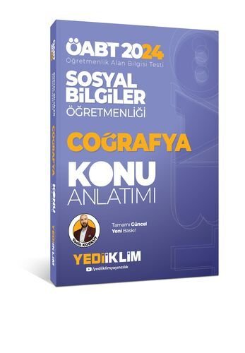 Yediiklim 2024 ÖABT Sosyal Bilgiler Öğretmenliği Coğrafya Konu Anlatımı