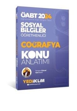 Yediiklim 2024 ÖABT Sosyal Bilgiler Öğretmenliği Coğrafya Konu Anlatımı