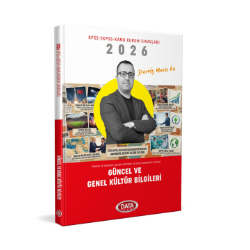 Data Yayınları Derviş Hoca ile 2026 Güncel ve Genel Kültür Bilgileri KPSS EKPSS Kamu Kurum Sınavları